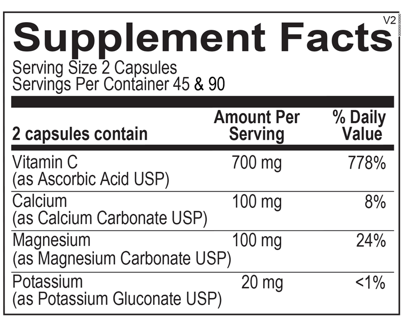 Buffered C - 90 count