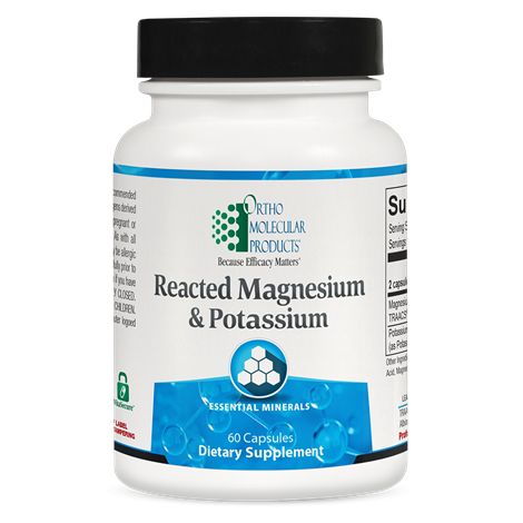 Reacted Magnesium &amp; Potassium - 60 count